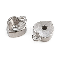 304 Stainless Steel Charm Rhinestone Settings&nbsp;SA-CBAC865-06C-P