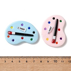 Opaque Resin Cabochons&nbsp;RE-CBAF175-04