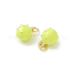 Brass Enamel Charms&nbsp;KK-B141-30G