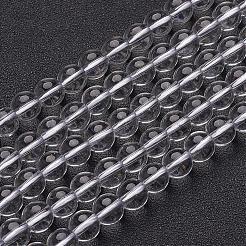 Synthetic Quartz Crystal Beads Strands&nbsp;GSR8mmA039-1