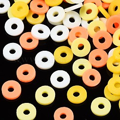 Handmade Polymer Clay Beads Strands&nbsp;CLAY-R089-6mm-T02B-09