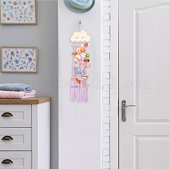 Cloud Wooden Hairpin Hair Clip Hanging Holder Storage Organizer&nbsp;WH-WG78846-03