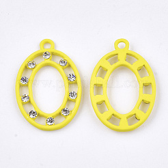 Spray Painted Alloy Pendants&nbsp;PALLOY-S122-04C