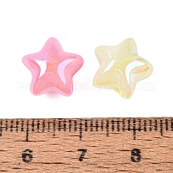 UV Plating Transparent Acrylic Beads&nbsp;OACR-Q204-09