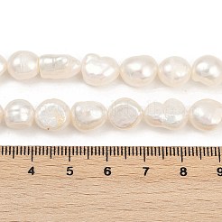 Natural Cultured Freshwater Pearl Beads Strands&nbsp;PEAR-P064-20K-03A