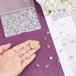150Pcs 3 Styles Electroplate Glass Beads&nbsp;EGLA-HY0001-15