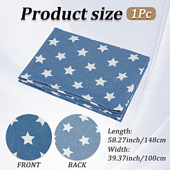 1M Printed Denim Cotton Fabric&nbsp;DIY-CY0002-71