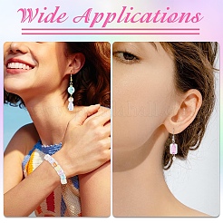 240Pcs 4 Styles Transparent Acrylic Beads&nbsp;TACR-YW0003-47