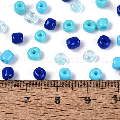 Opaque & Transparent Glass Seed Beads&nbsp;SEED-Q041-06E