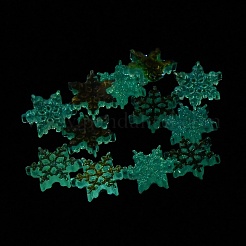Luminous & Electroplate Resin Decoden Cabochons&nbsp;RESI-Z032-01A