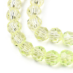 Transparent Glass Beads Strands&nbsp;X-GLAA-E036-07Z-03