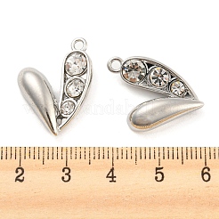 Alloy with Glass Pendants&nbsp;FIND-G062-06P-01