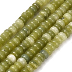 Natural Chinese Southern Jade Beads Strands&nbsp;G-Z110-B21-2x4mm