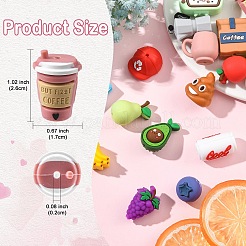 20Pcs 20 Styles Silicone Beads&nbsp;SIL-YW0002-22