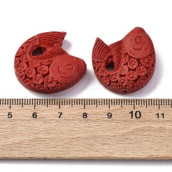 Cinnabar Beads&nbsp;CARL-K001-22A