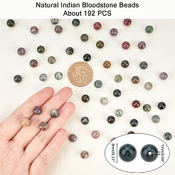 Natural Indian Bloodstone Beads Strands&nbsp;G-AR0002-35