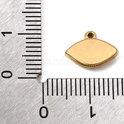 304 Stainless Steel & Rhinestone Pendants&nbsp;SA-CBAA9A2-10G-02