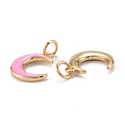 Real 18K Gold Plated Brass Enamel Pendants&nbsp;KK-A155-14G