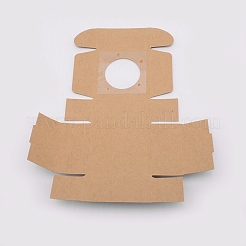 Kraft Paper Cardboard Jewelry Boxes&nbsp;CON-WH0039-06B
