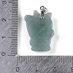 Natural Jadeite Carved Pendants&nbsp;G-F768-03