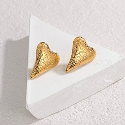 304 Stainless Steel Stud Earrings for Women&nbsp;EJEW-M095-01G