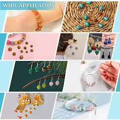 360Pcs 12 Styles Alloy & Iron Bead Caps Sets&nbsp;FIND-ME0001-39