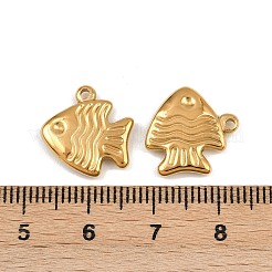 304 Stainless Steel Charms&nbsp;STAS-G357-06G-02