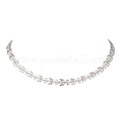 Brass Butterfly Link Chain Necklaces for Women&nbsp;NJEW-JN05957
