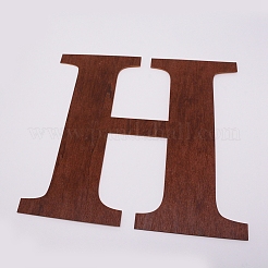 Large Natural Wood Letters for Christmas&nbsp;DIY-WH0181-65
