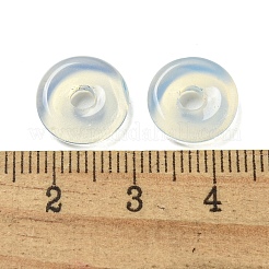 Opalite Donut/Pi Disc Charms&nbsp;G-G142-01X