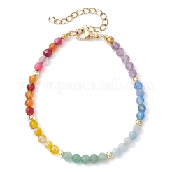 Natural Mixed Gemstone Roundle Beaded Bracelets&nbsp;BJEW-JB11284