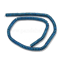 Electroplated Synthetic Non-magnetic Hematite Beads Strands&nbsp;G-K361-A03-03