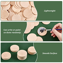 100Pcs Grass Wood Cutouts&nbsp;WOOD-PH0002-53B