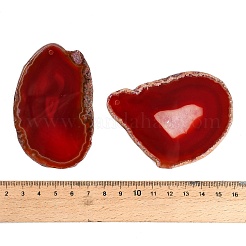 Dyed & Heated Natural Agate Slice Big Pendants&nbsp;GG-CBAAF67-02G