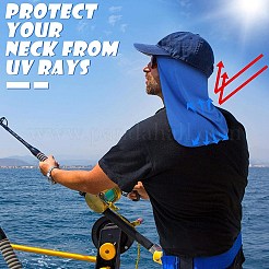 1Pc Fibre Helmet Cover with Neck Mask&nbsp;AJEW-DJ0006-21