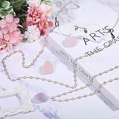 Rhinestone & Alloy Beaded Chains Neck Strap for Eyeglasses&nbsp;AJEW-WH0609-307KCG