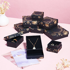 10Pcs Sun Moon Star Printed Cardboard Gift Boxes&nbsp;CBOX-TA0001-21B
