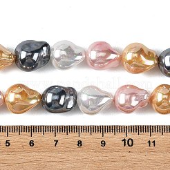 Electroplated Glass Beads Strands&nbsp;GLAA-Z013-01A-03