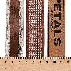 9 Yards 3 Styles Polyester Ribbon&nbsp;SRIB-A014-J05