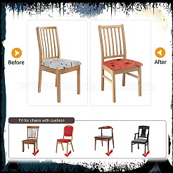 Hallowmas Polyester Chair Cover&nbsp;AJEW-WH20005-15B