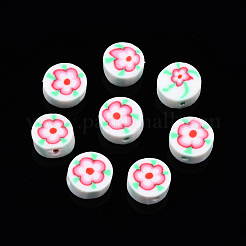 Handmade Polymer Clay Beads&nbsp;CLAY-N011-56-08