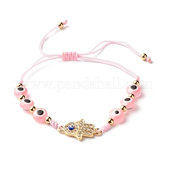 Handmade Polymer Clay Heishi Beads Stretch Bracelets Set&nbsp;BJEW-JB07349