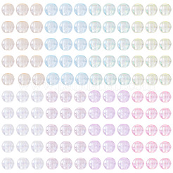 200Pcs Transparent Acrylic Beads&nbsp;OACR-TA0003-88