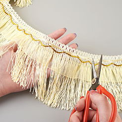Polyester Tassel Fringe Trimming&nbsp;OCOR-TAC0008-21F