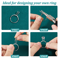 Aluminium Alloy Finger Ring Components&nbsp;FIND-DC0006-70P
