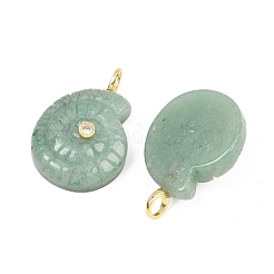 Natural Green Aventurine Pendants&nbsp;G-H353-02G-03