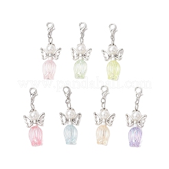 Angel Glass Pearl Pendant Decorations&nbsp;HJEW-JM03330
