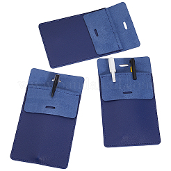 Rectangle PU Leather Pocket Pen Bag for Doctor Nurse&nbsp;AJEW-WH20060-95A