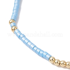 2Pcs Glass Seed Beaded Stretch Bracelets Sets for Women&nbsp;BJEW-MZ00296-02