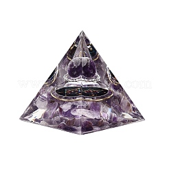 Orgonite Pyramid Resin Energy Generators&nbsp;DJEW-N005-02A